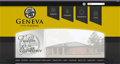 Desktop Screenshot of genevacityschools.com